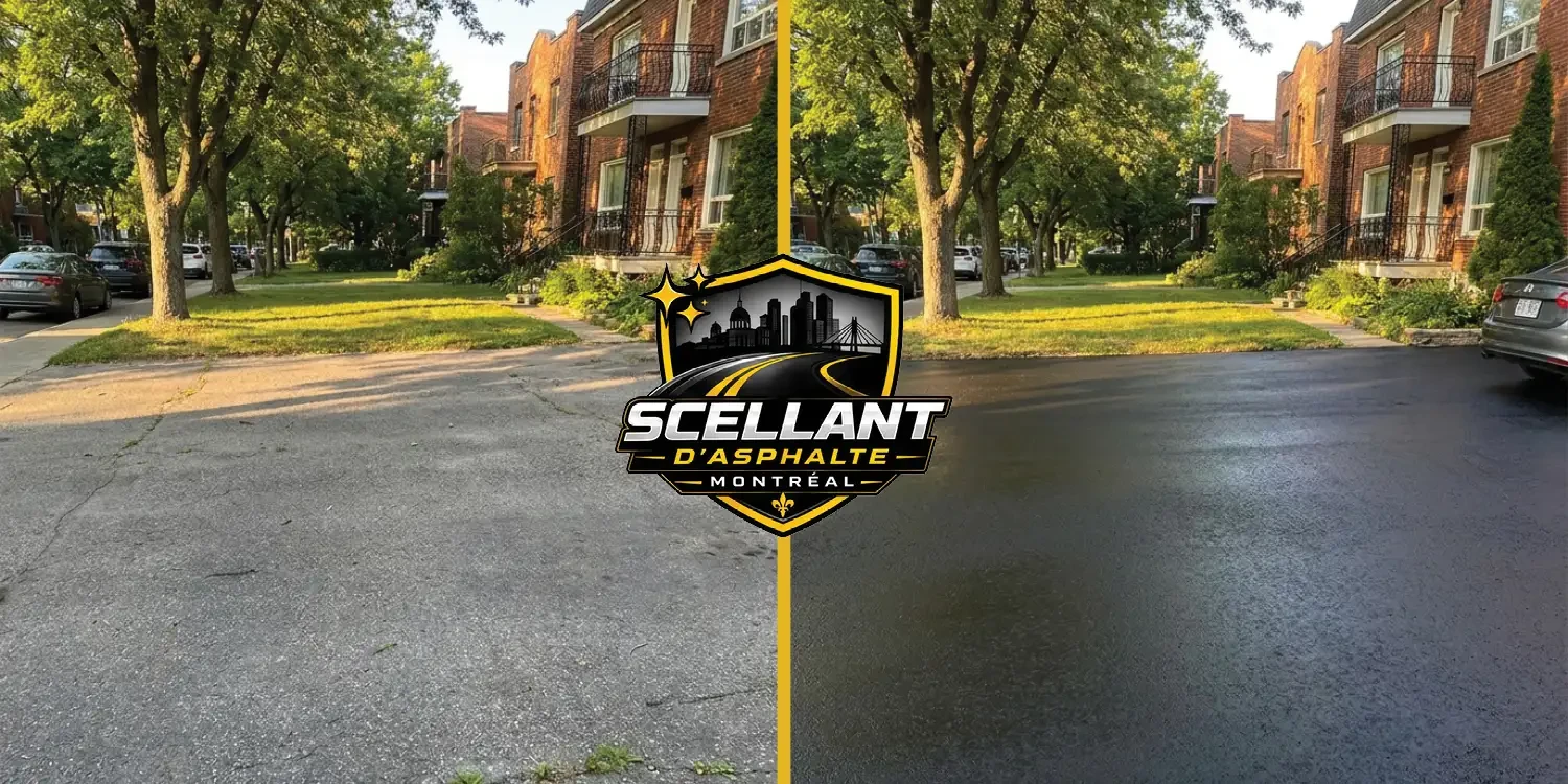 Home scellant asphalte montreal avant apres 1